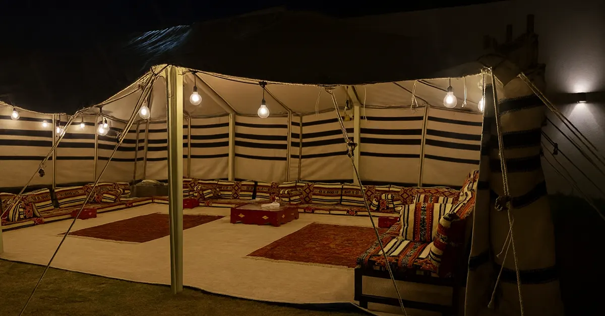 تأجير خيام